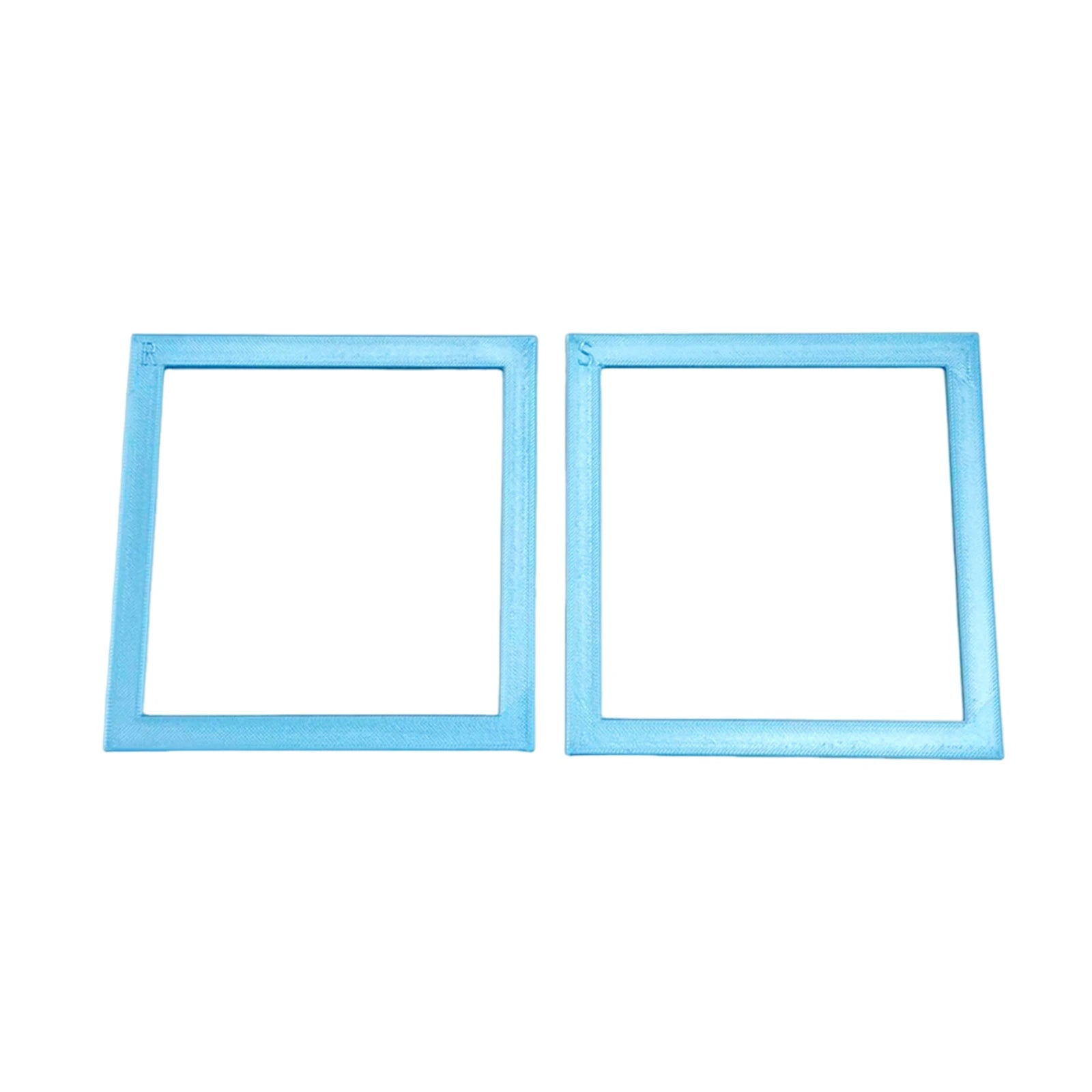 2Pcs Diamond Painting Positioning Frame Lightweight Diamond Painting Frame for Boys Girls Adults Students Home Office Leisure Peaceful Pleasures Health and Wellness Sky Blue small