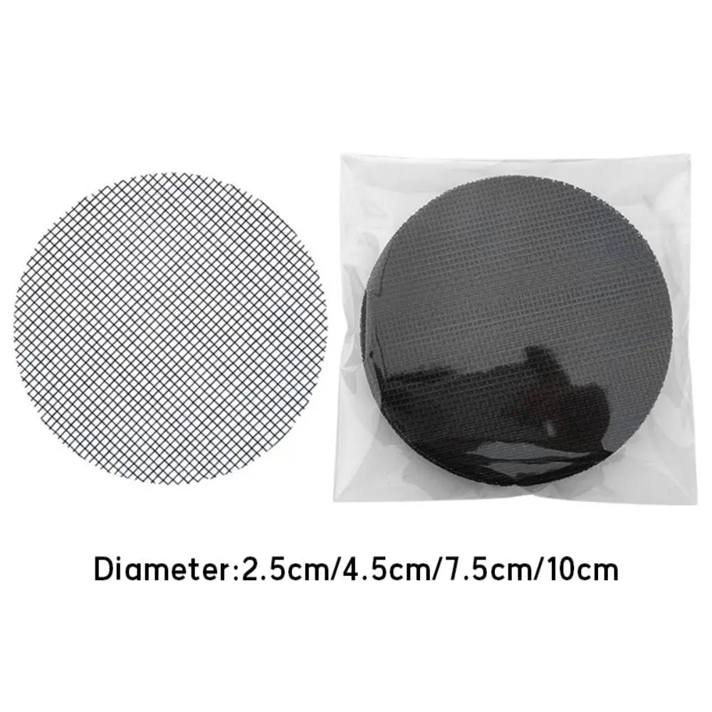 50PCS/Set Plastic Flower Pot Hole Mesh Pad Prevent Soil Loss Round Bonsai Drainage Screens Breathable Flower Pot Bottom Mat Peaceful Pleasures Health and Wellness