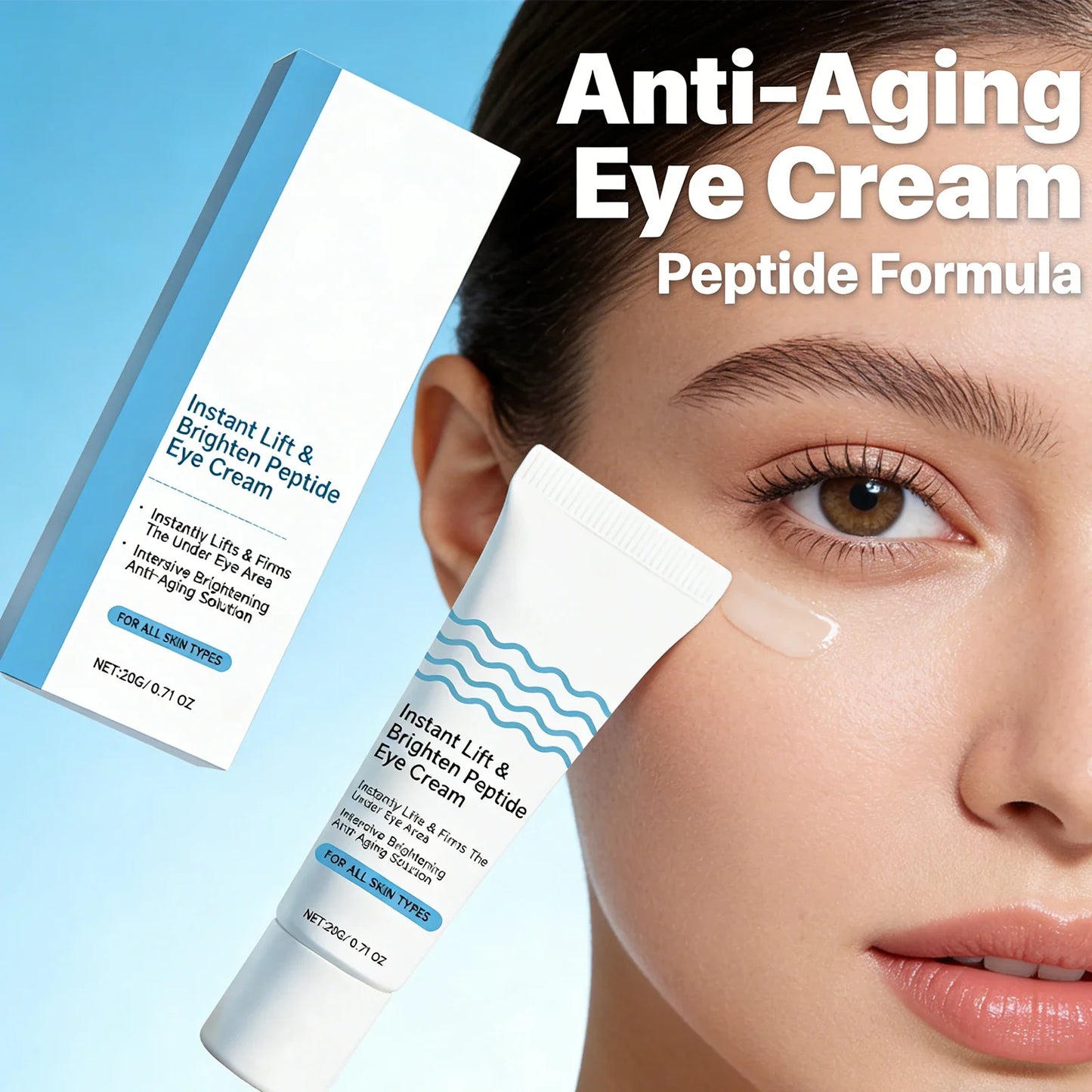 Peptide Eye Cream – Hydrating, Firming & Brightening | 20g