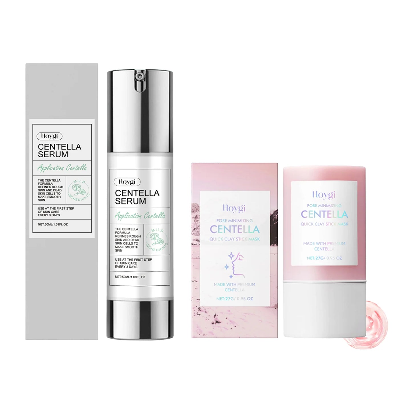 Hoygi Centella Clay Stick Mask – Pore Minimizing & Hydrating