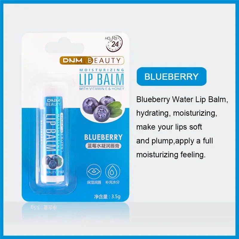 DNM 18-Color Moisturizing Lip Balm | Aloe & Vitamin E Lip Care