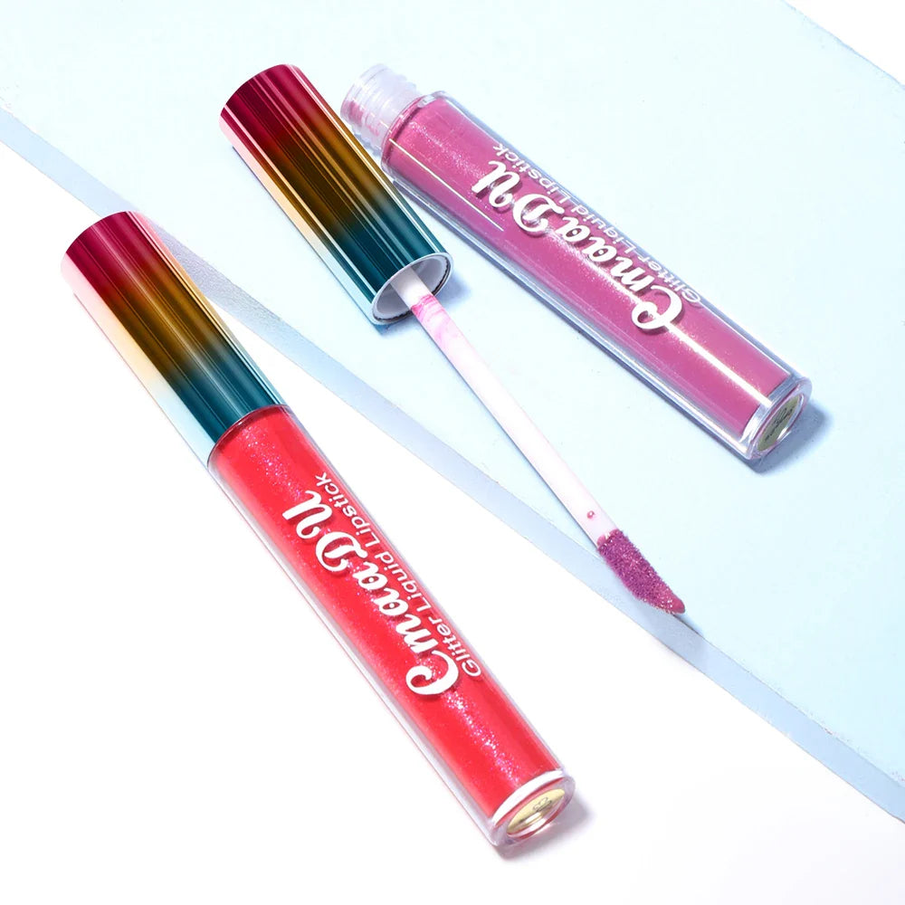 Cmaadu Shimmer Glitter Lip Gloss – Plumping, Waterproof & High Shine