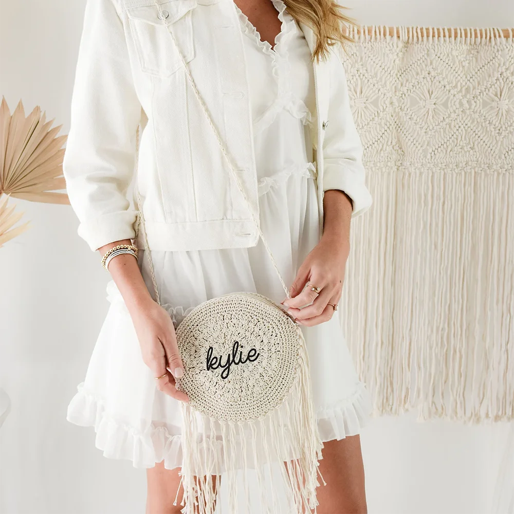 Personalized Mrs Fringe Purse | Bridal Shower & Wedding Gift