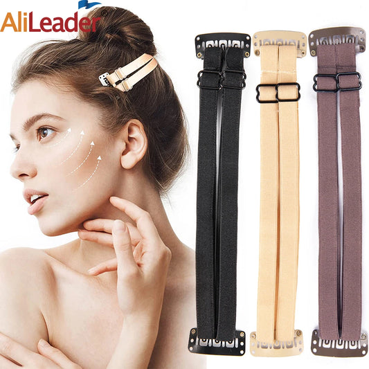 Invisible Facelift Bands With Clips Fast Lifting Thin Face Facial Lift Up Neck Eye Skin Lifting Double Chin Wrinkle Makeup Strap Peaceful Pleasures Health and Wellness