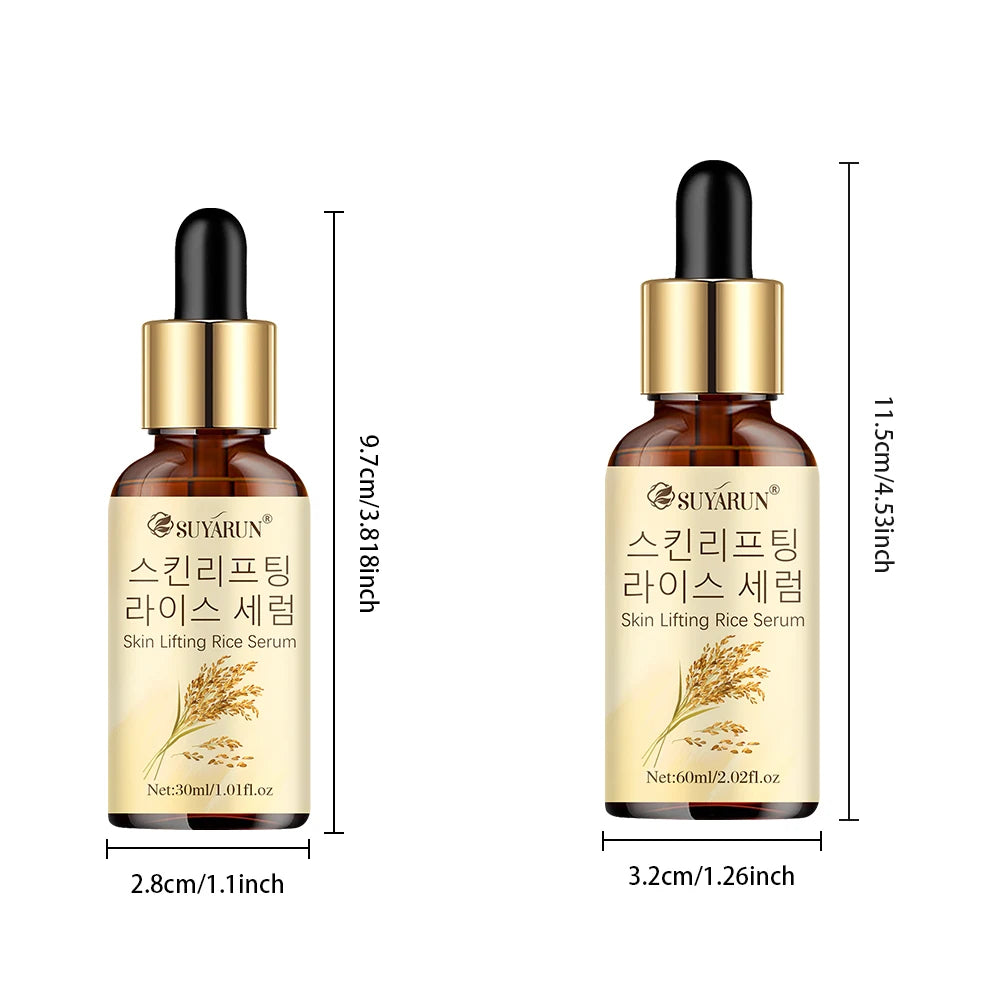 SUYARUN Glow Boosting Rice Essence Serum – Brightening Hydrating Facial Treatment with Fermented Extract & Niacinamide. Peaceful Pleasures Health and Wellness