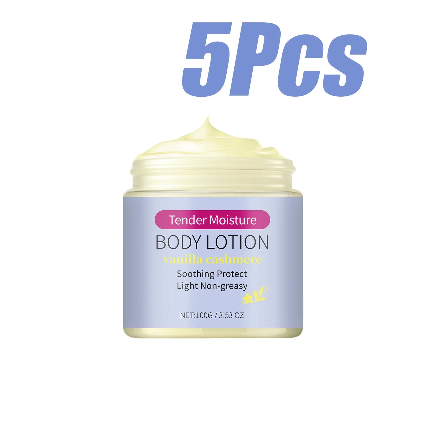 Vanilla Cashmere Body Lotion – 24H Hydration, Dry Skin