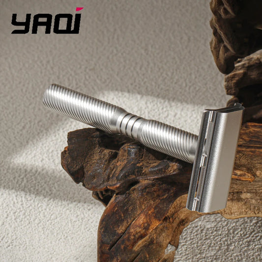 2026 Flash Sale YAQI Ghost (Aluminum Version) Light Weight Safety Professional Razor For Men Peaceful Pleasures Health and Wellness