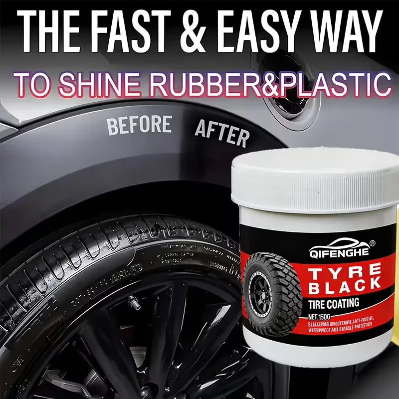 Tire Black Coating Paste – Shine, Protect & Anti-Fade