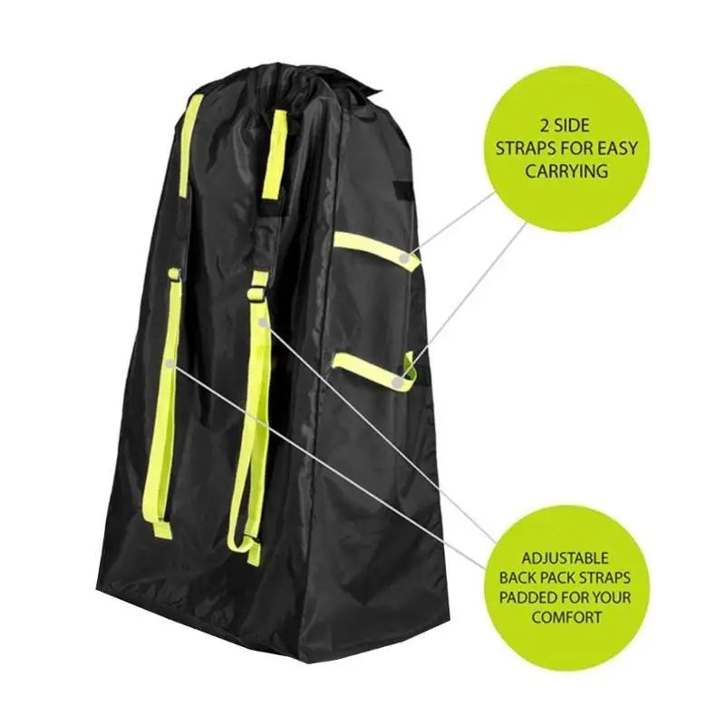 Large Pram & Car Seat Travel Bag – Gate Check Cover for Flights