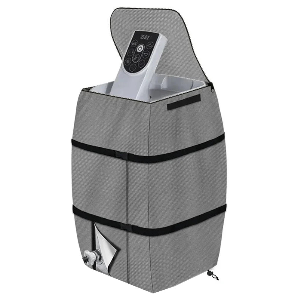 Inflatable Spa Heater Pump Cover 43x38x54cm | All-Weather