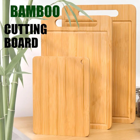 Wooden Cutting Board Kitchen Cutting Board for Meat Totally Bamboo Food Cutting Table Thickened Fruit Vegetables Chopping Panel Peaceful Pleasures Health and Wellness