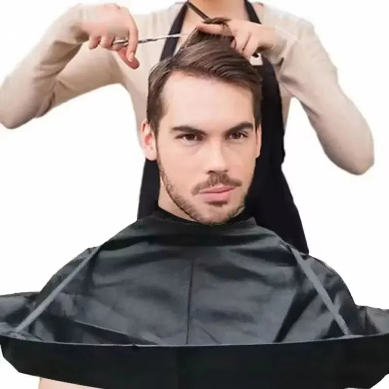 Hair Cut Umbrella Capes Haircut Cloak Cloth Hair Dye Three-Dimensional Breathable Household Haircut Cloak Foldable Haircut Tool Peaceful Pleasures Health and Wellness