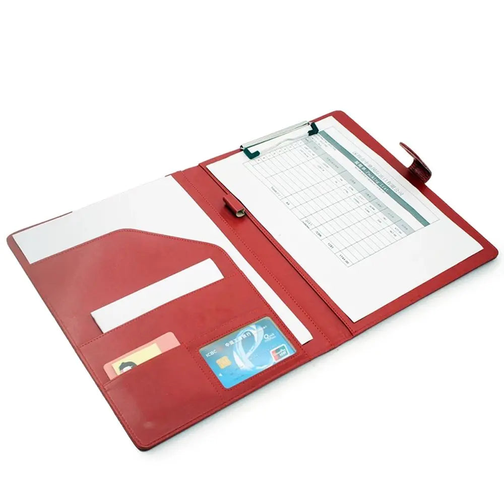 Bag Contract File Folders Writing Pads Business Card Holder A4 File Folder Manager Clip A4 Clipboard Folder Business Folder Peaceful Pleasures Health and Wellness