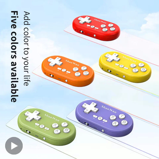 Mini Bluetooth Gamepad – Wireless Controller iOS Android PC Wireless Game Controller Oasis Select
