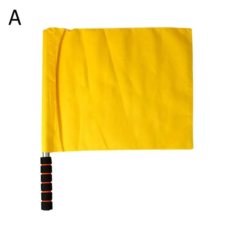 Soccer Referee Flag for Training and Competition Peaceful Pleasures Health and Wellness A