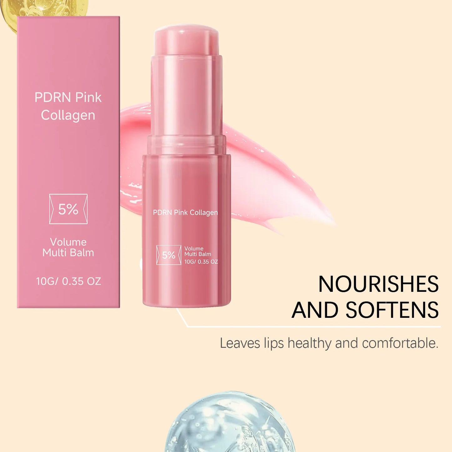 PDRN Collagen Multi Balm for Radiant Skin Peaceful Pleasures Health and Wellness