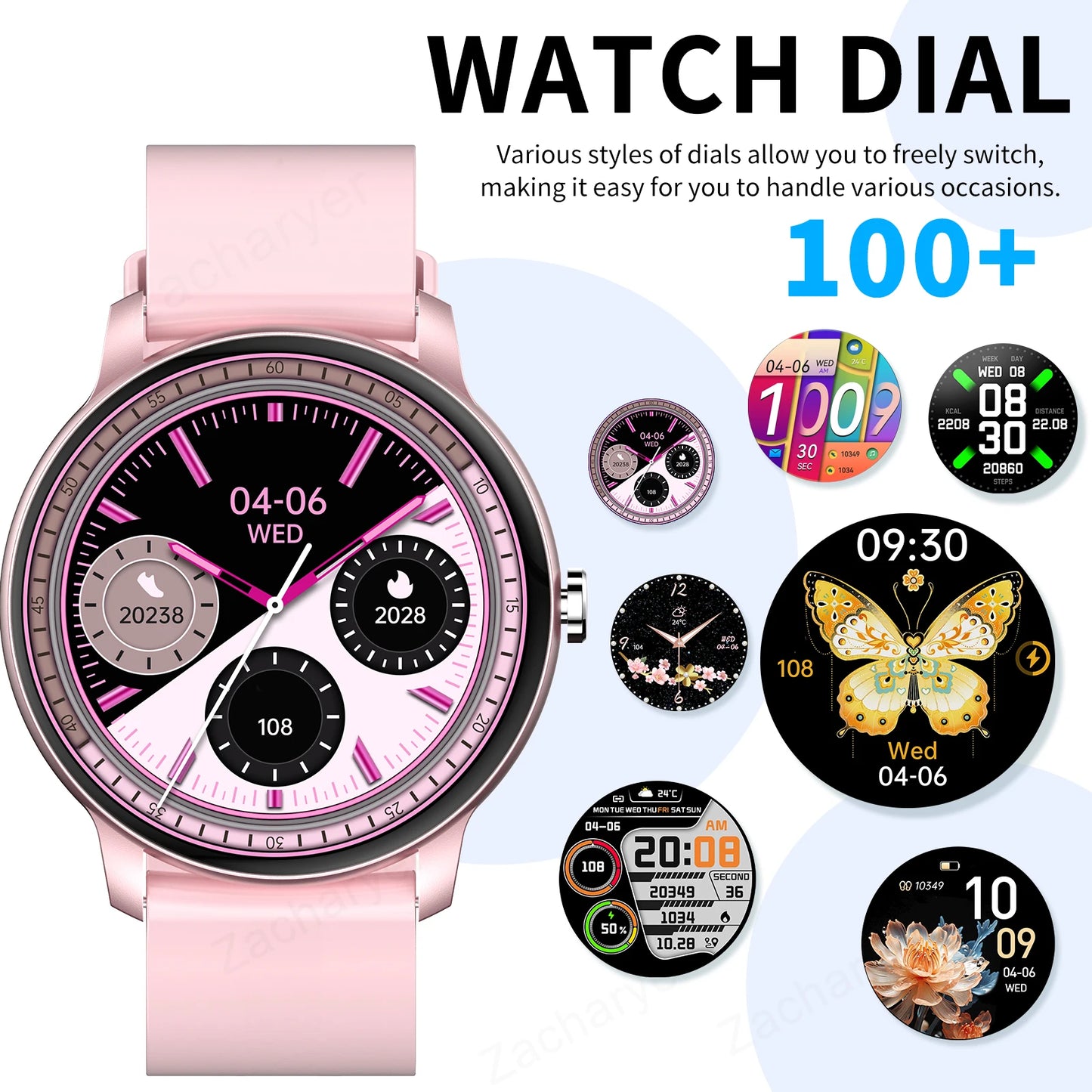 LOMAXFR Smart Watch | Multi-Sport, Heart Rate & Notifications