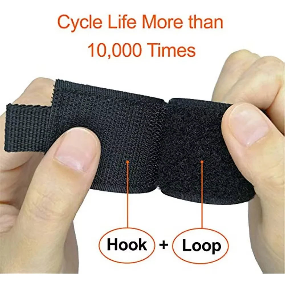 Heavy Duty Nylon Cord Storage Straps with Carabiner S/M/L