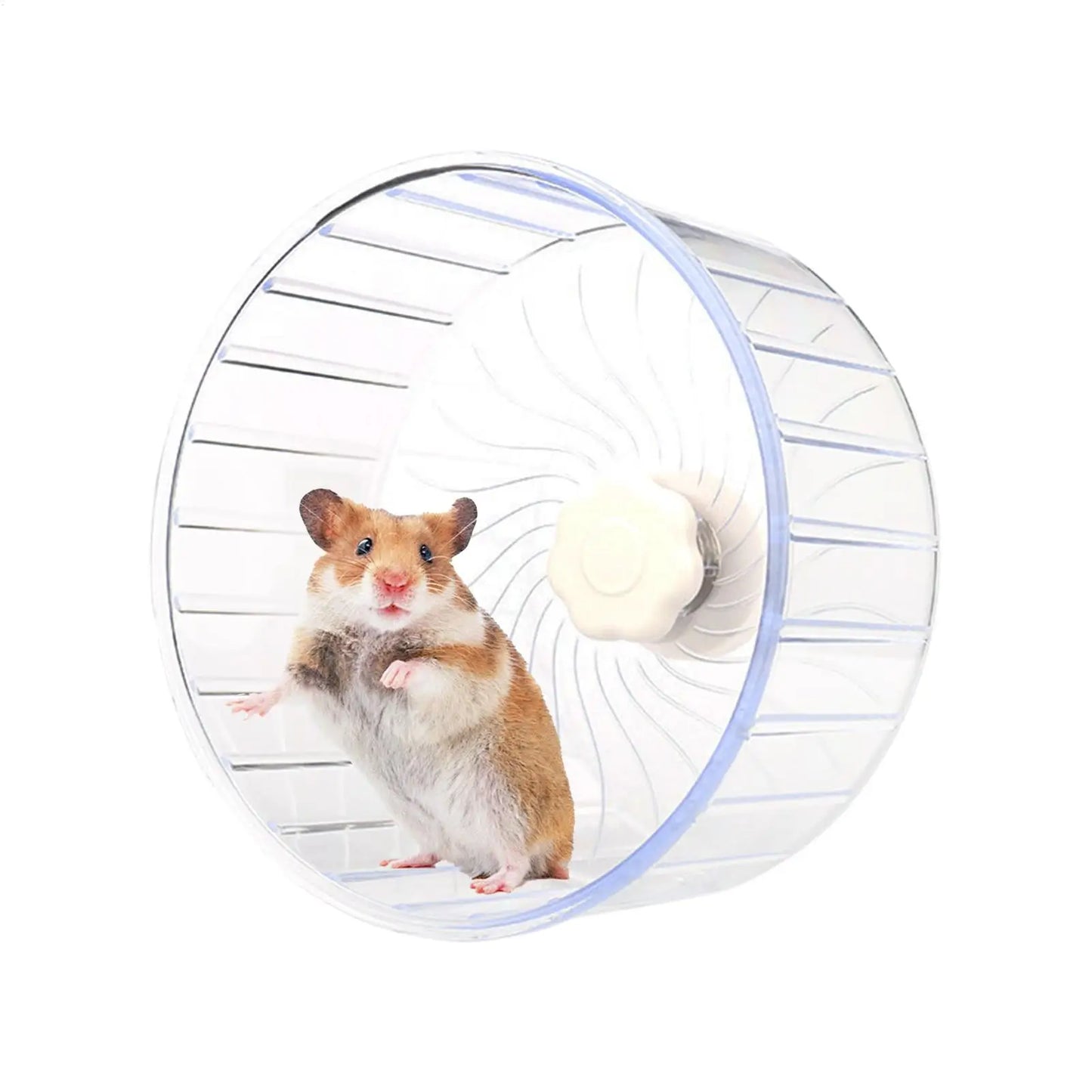Silent Hamster Wheel – Quiet Double Bearing Small Pet Runner