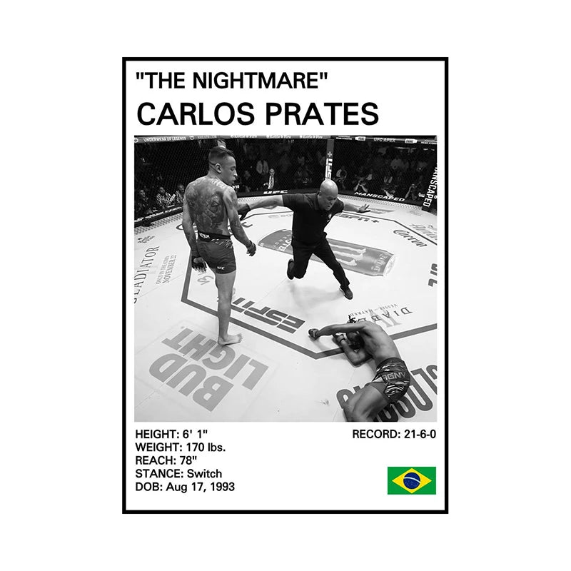 Black and White Boxing Legends Canvas Poster Boxing Inspirational Canvas Painting Print Wall Art for Gym Bedroom Home Decor Peaceful Pleasures Health and Wellness