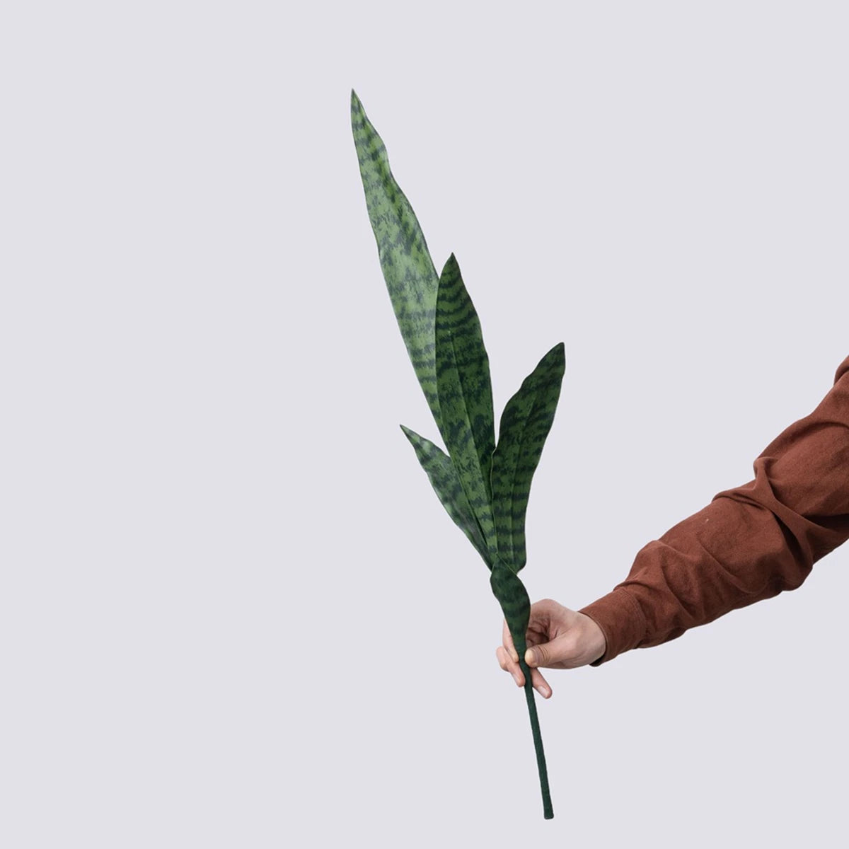 Artificial Snake Plant Silk Decor – Indoor & Outdoor Use