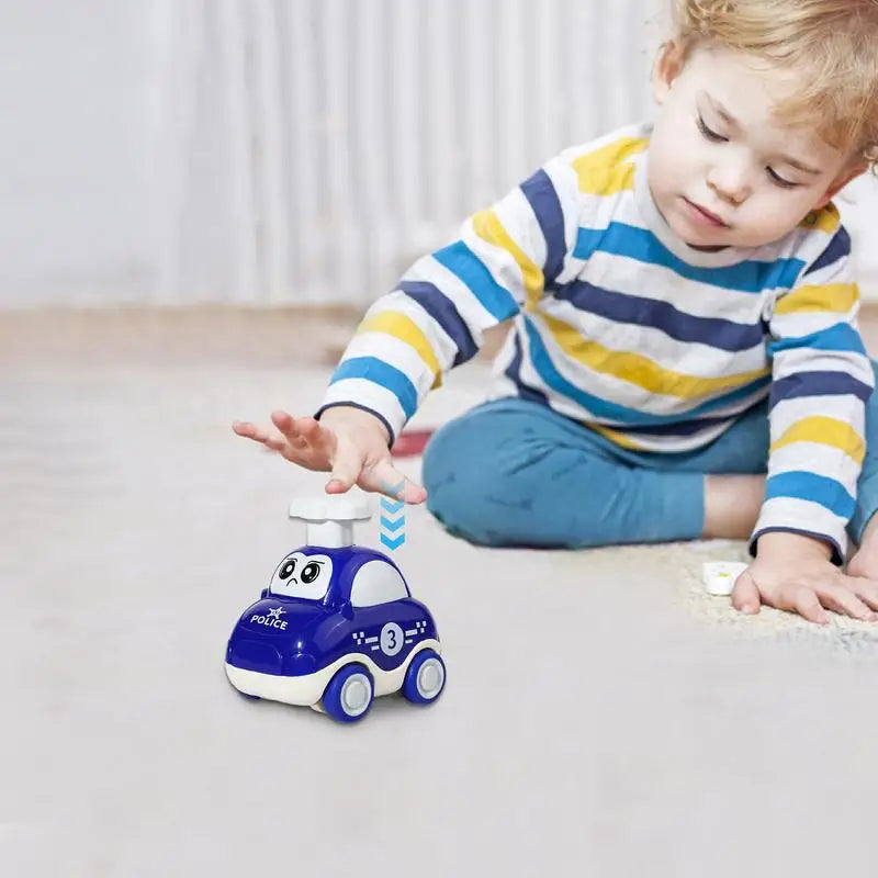Baby Car Toy Inertia Cartoon Animal Engineering Vehicle Press Go Cartoon Truck Toys Pull Back Cars Toys for 1 2 3 Year Boys Gift Peaceful Pleasures Health and Wellness