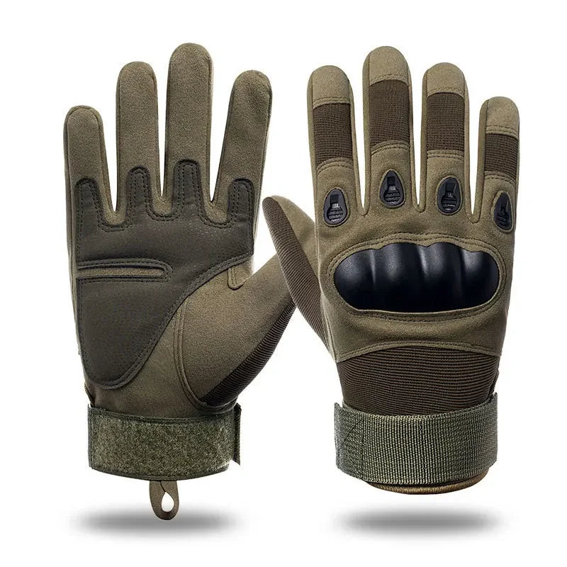 Tactical Hard Knuckle Fingerless Gloves – Combat & Shooting