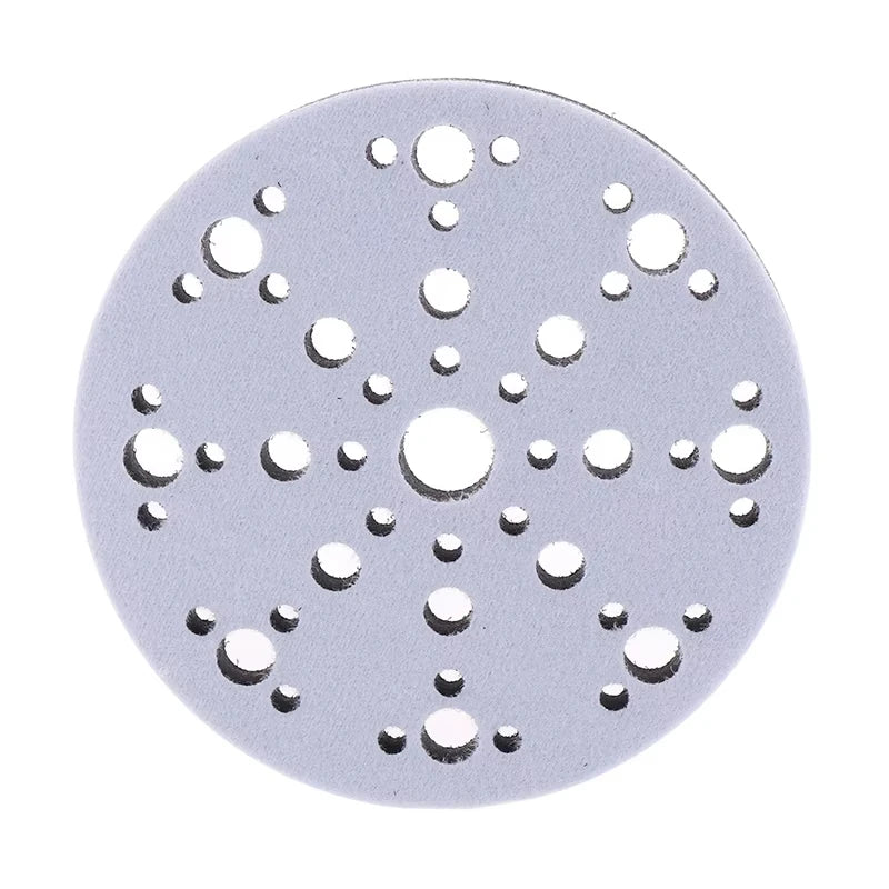 49-Hole Soft Sponge Interface Pad Sanding Pads Hook Loop Discs Sander