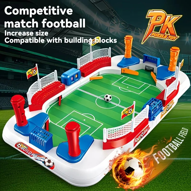 Tabletop Foosball Game – 4-Button Interactive Soccer Toy