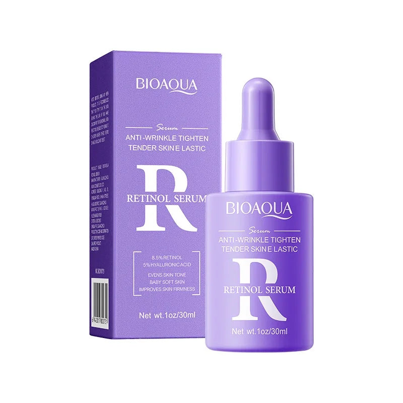 BIOAOUA Retinol Serum Moisturizing Anti-Aging Anti-wrinkles Firming and Brightening Skin Tone 30ml Peaceful Pleasures Health and Wellness 30ml