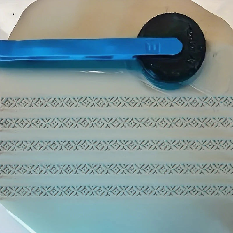 Egyptian Clay Texture Roller Stamp – Pottery & DIY Craft Tool