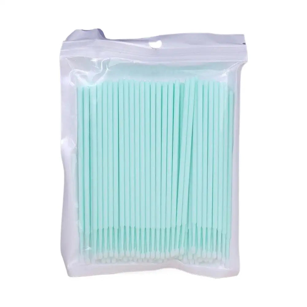 50pcs Disposable Micro Brushes for Eyelash Extensions & Makeup