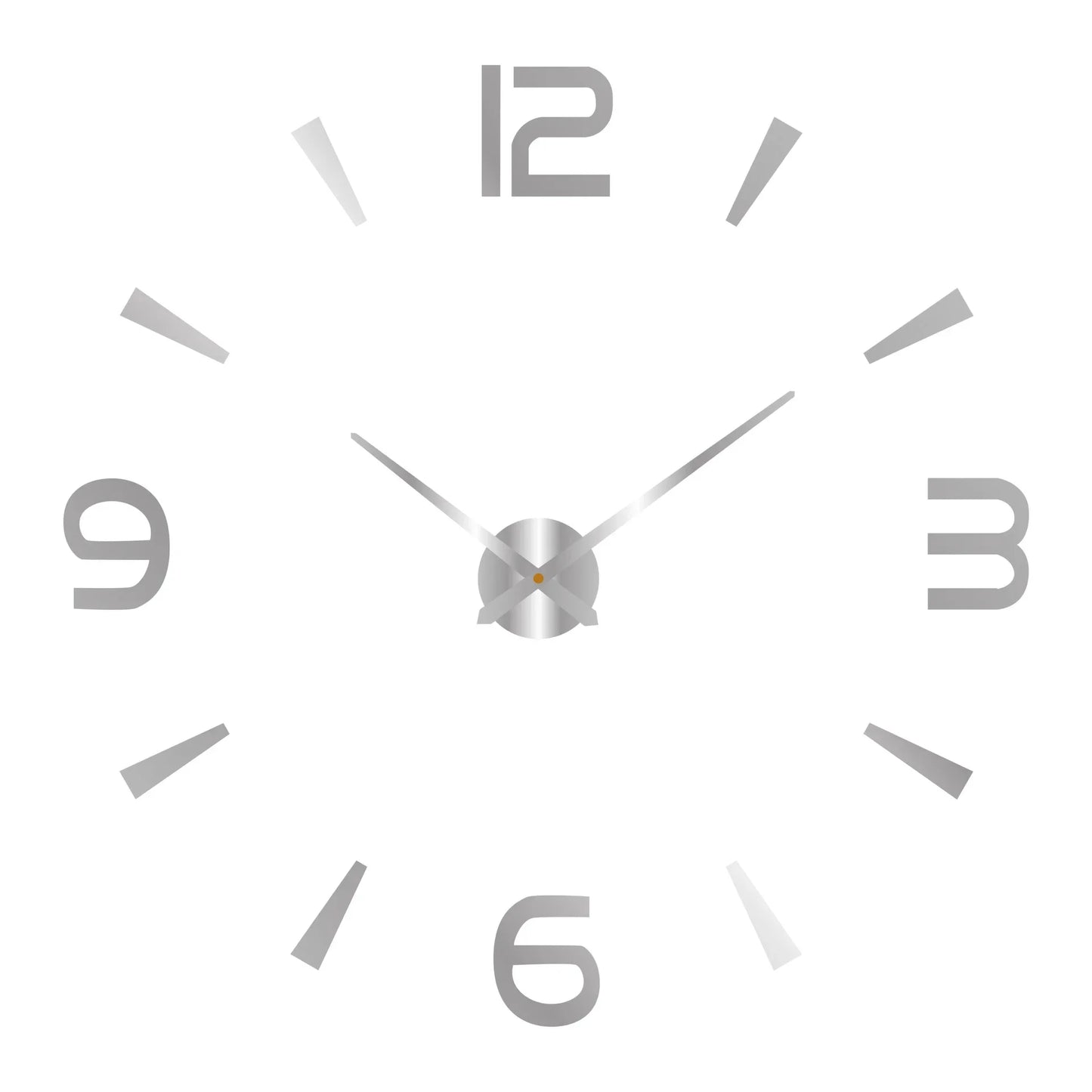NEW Modern Design Large Wall Clock 3D DIY Quartz Clocks Fashion Watches Acrylic Mirror Stickers Living Room Home Decor Horloge Peaceful Pleasures Health and Wellness