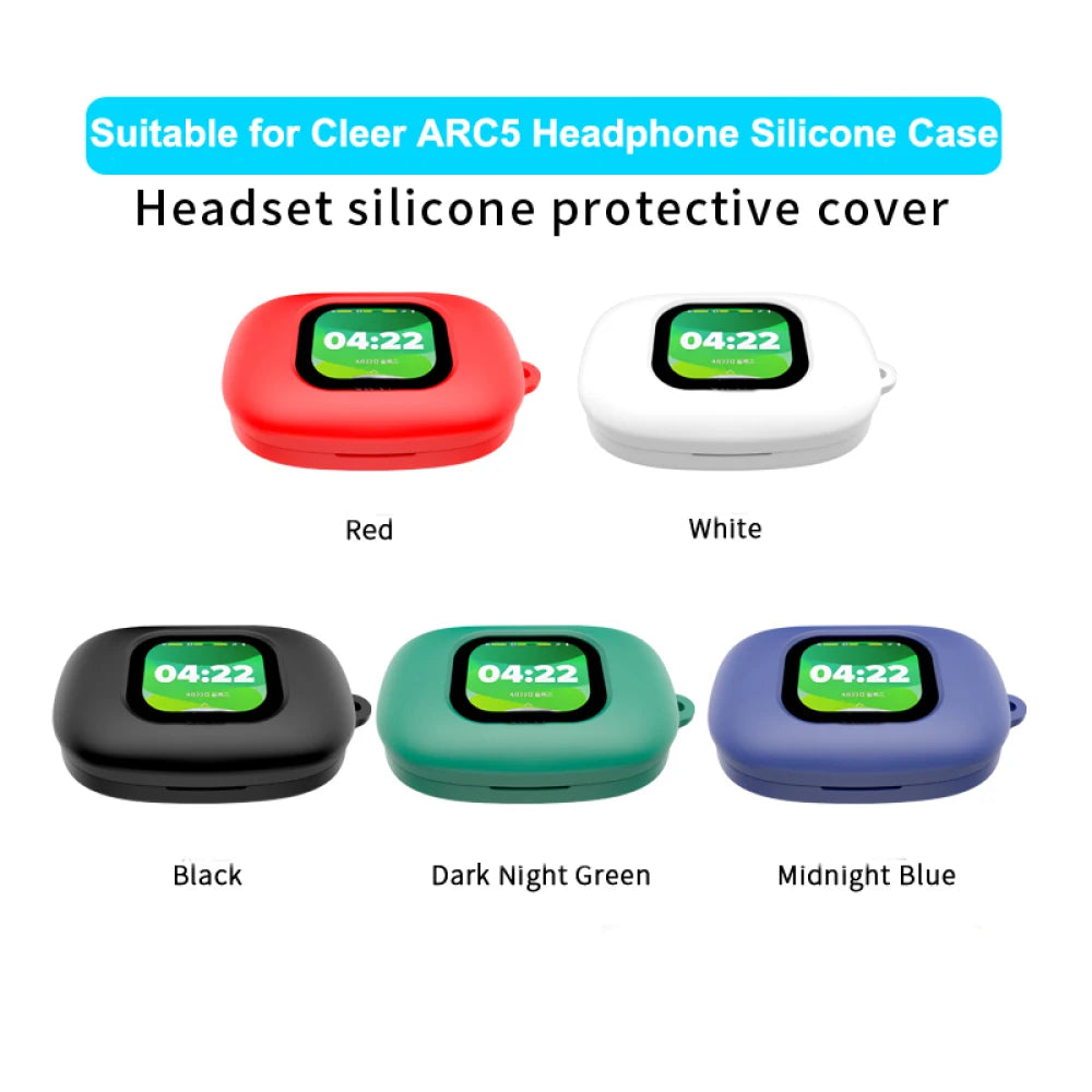 For Cleer Arc 5 Case Silicone Soft Case Compatible With For Cleer Arc 5 Shockproof Shell Case Protective Sleeve Peaceful Pleasures Health and Wellness