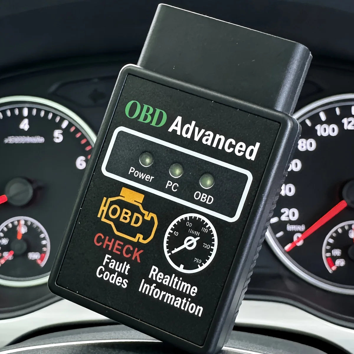Compact OBD2 Car Code Scanner – Portable Diagnostic Tool Peaceful Pleasures Health and Wellness black