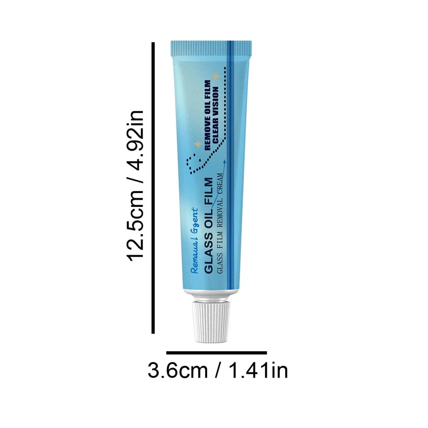 Car Glass Oil Film Remover – Streak-Free Cleaner Kit 30g