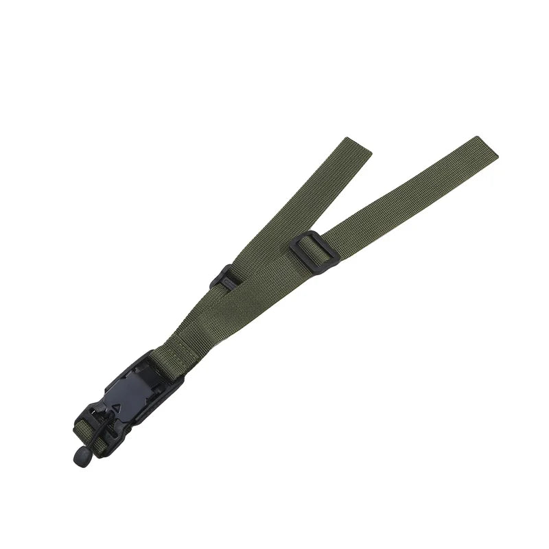 Shoulder Strap Fixing Buckle Adjustable Release Non-slip Backpacks Shoulder Straps Bag Accessories Solid Color Buckle Straps Peaceful Pleasures Health and Wellness green 3.8cm