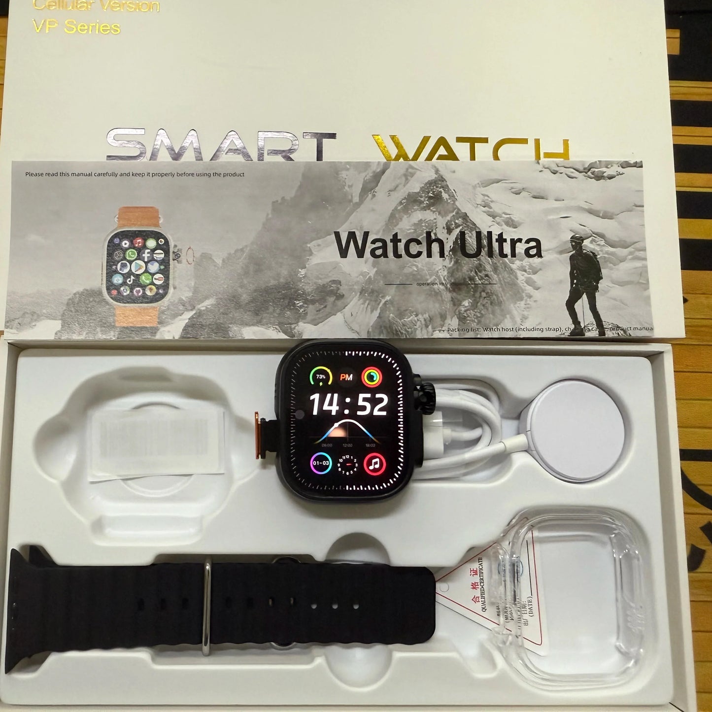 Zestbolt DW100 Pro+ 4G Android Smartwatch 2.29" AMOLED GPS WiFi