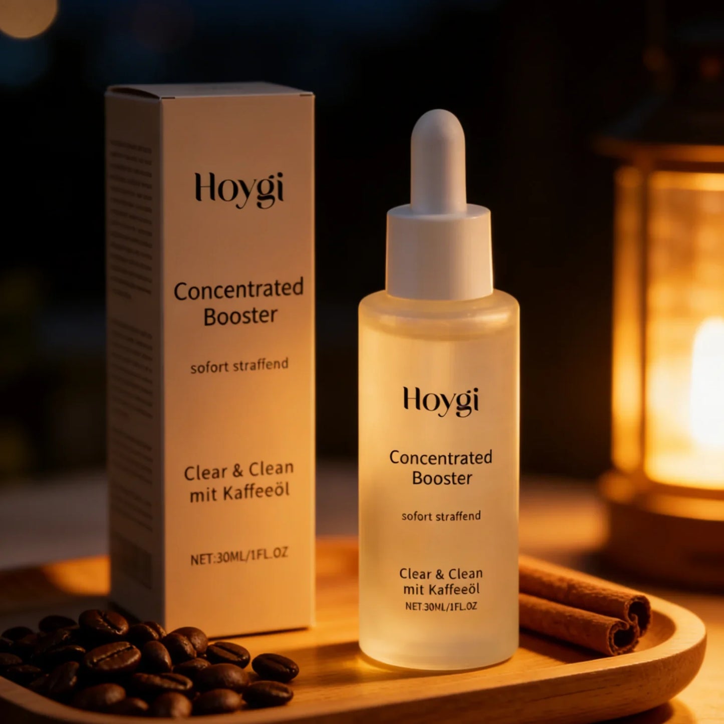 Hoygi Coffee Oil Face Serum – Brightening & Deep Moisturizing