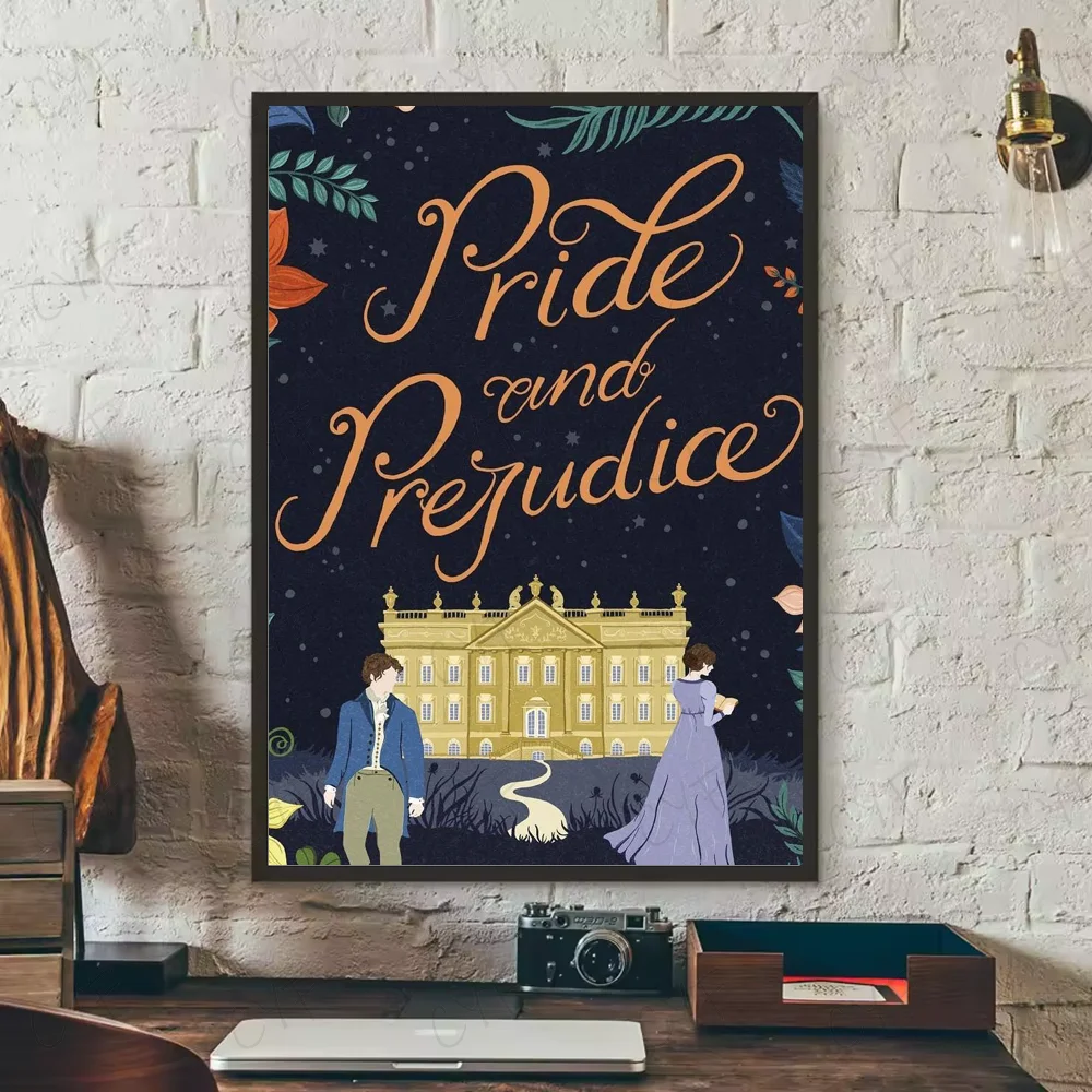 Pride & Prejudice HD Wall Poster – Waterproof PVC Art Print Wall Art Poster Peaceful Pleasures Health and Wellness z5 50X70cmNoframe