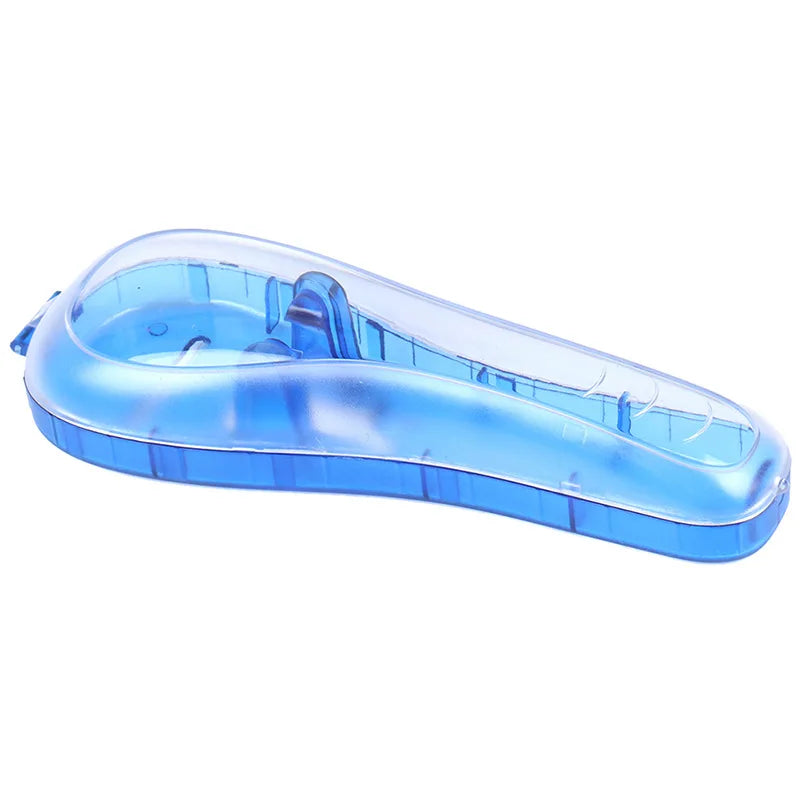 Transparent Travel Razor Case – Portable Shaver Storage Box