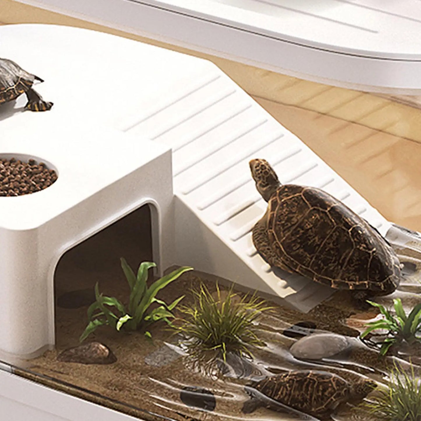 Bearded Dragon Tank Enclosure Cage For Reptile Gecko Terrarium Tank For Spider Chameleon Tarantula Bearded Dragon Frog Snack Peaceful Pleasures Health and Wellness