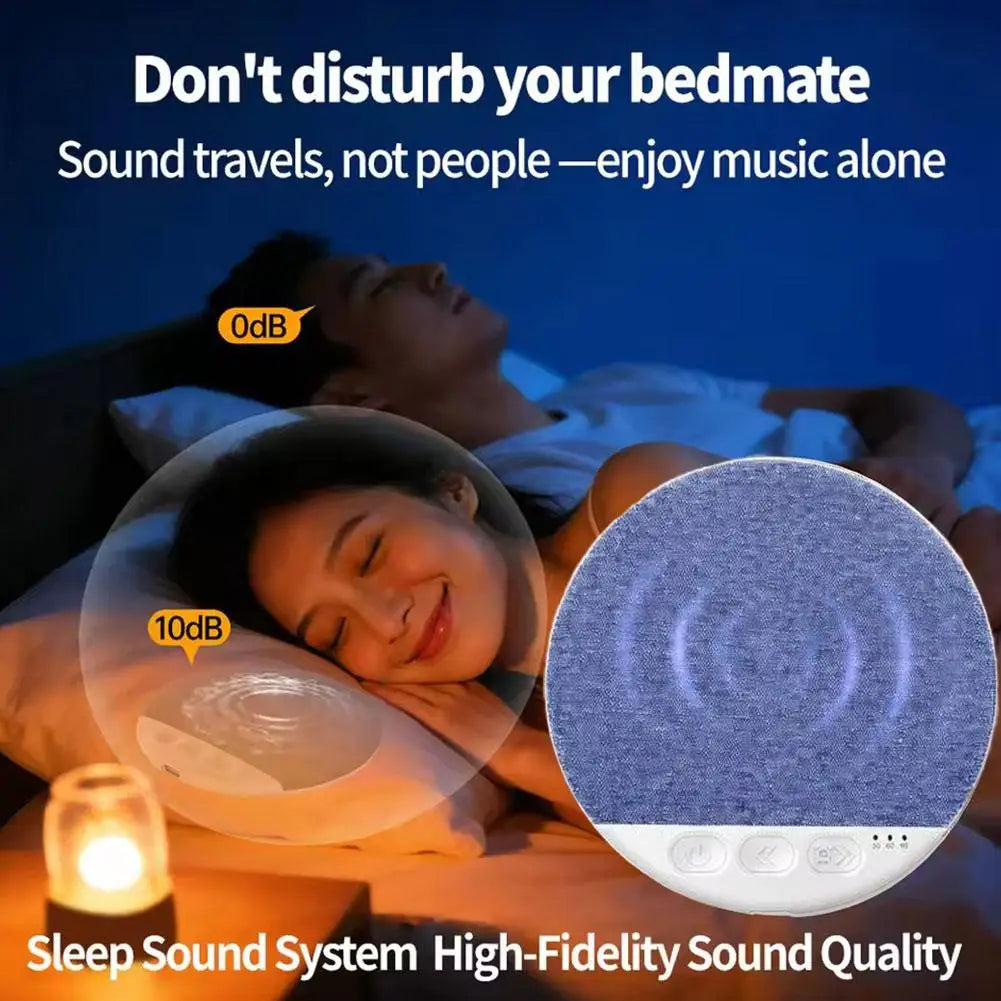 Bluetooth Under-Pillow Speaker for Relaxing Sleep Peaceful Pleasures Health and Wellness