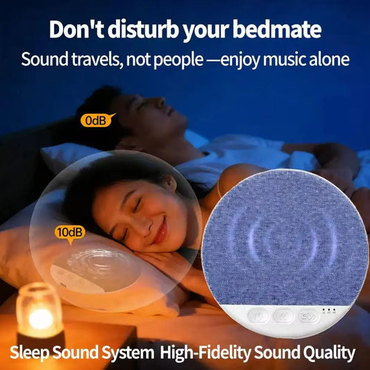 Bluetooth Under-Pillow Speaker for Relaxing Sleep Peaceful Pleasures Health and Wellness