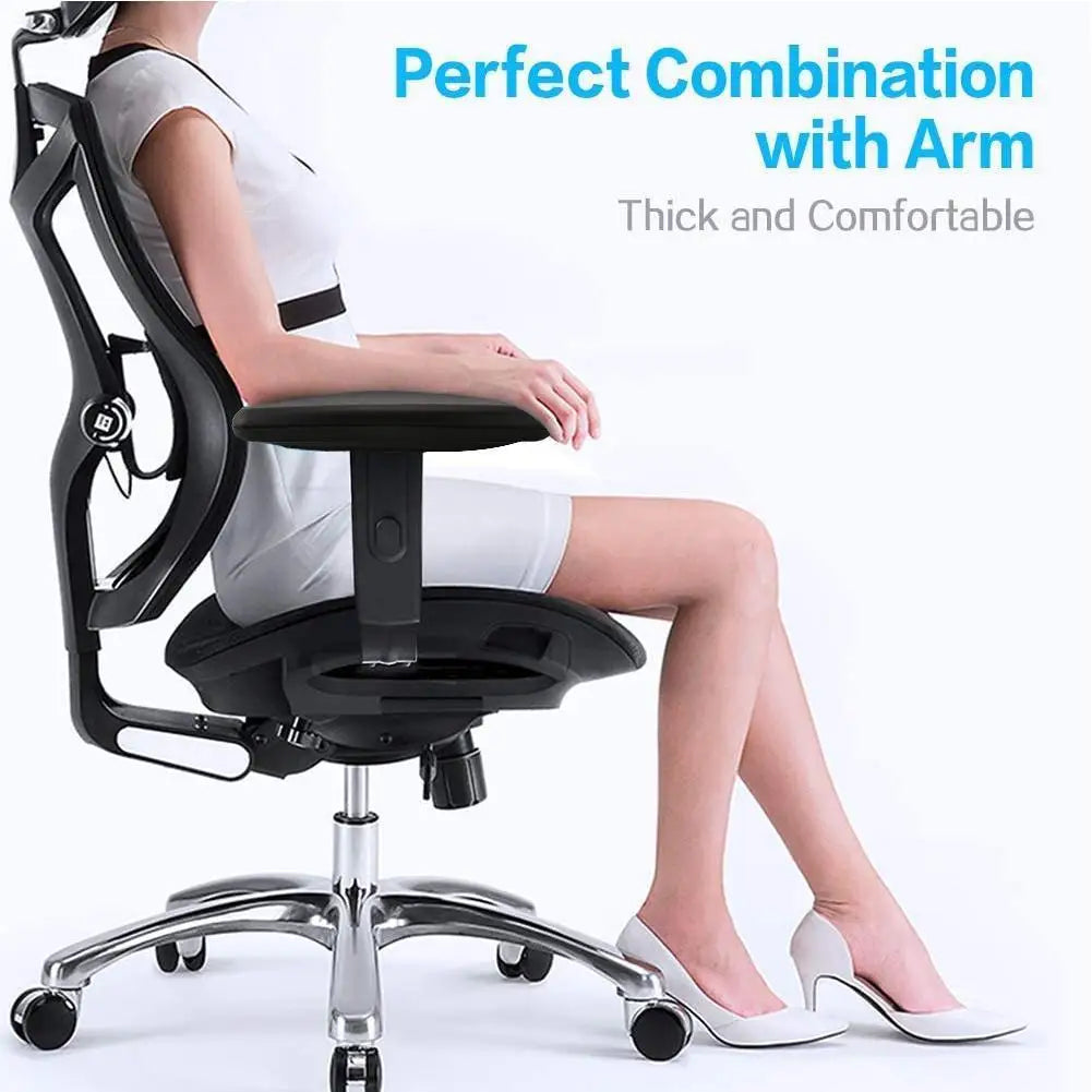Office Chair Armrest Pad Elbow Game Chair Parts Arm Replacement Armrest Furniture Handle Accessories Pad Chair Computer Peaceful Pleasures Health and Wellness