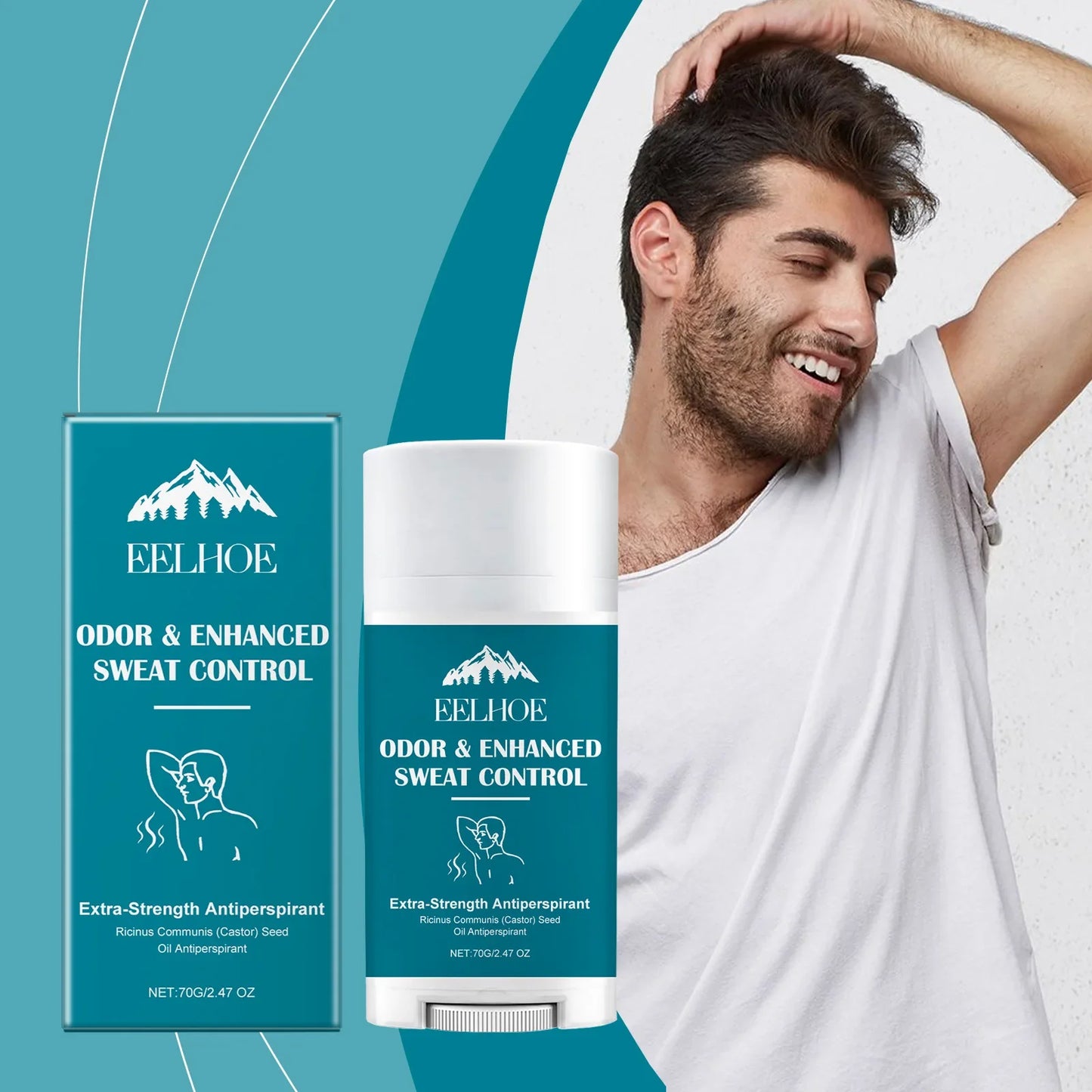 EELHOE Men's Deodorant Antiperspirant Stick – Vitamin E 70g