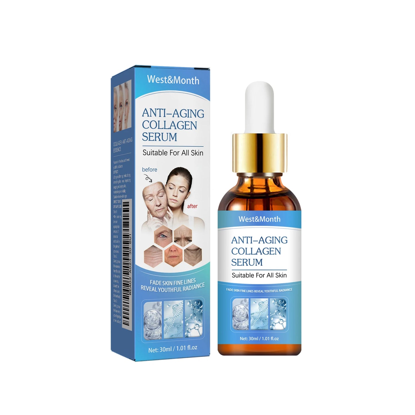 Collagen Face Serum – Anti-Aging, Firming & Brightening 30ml