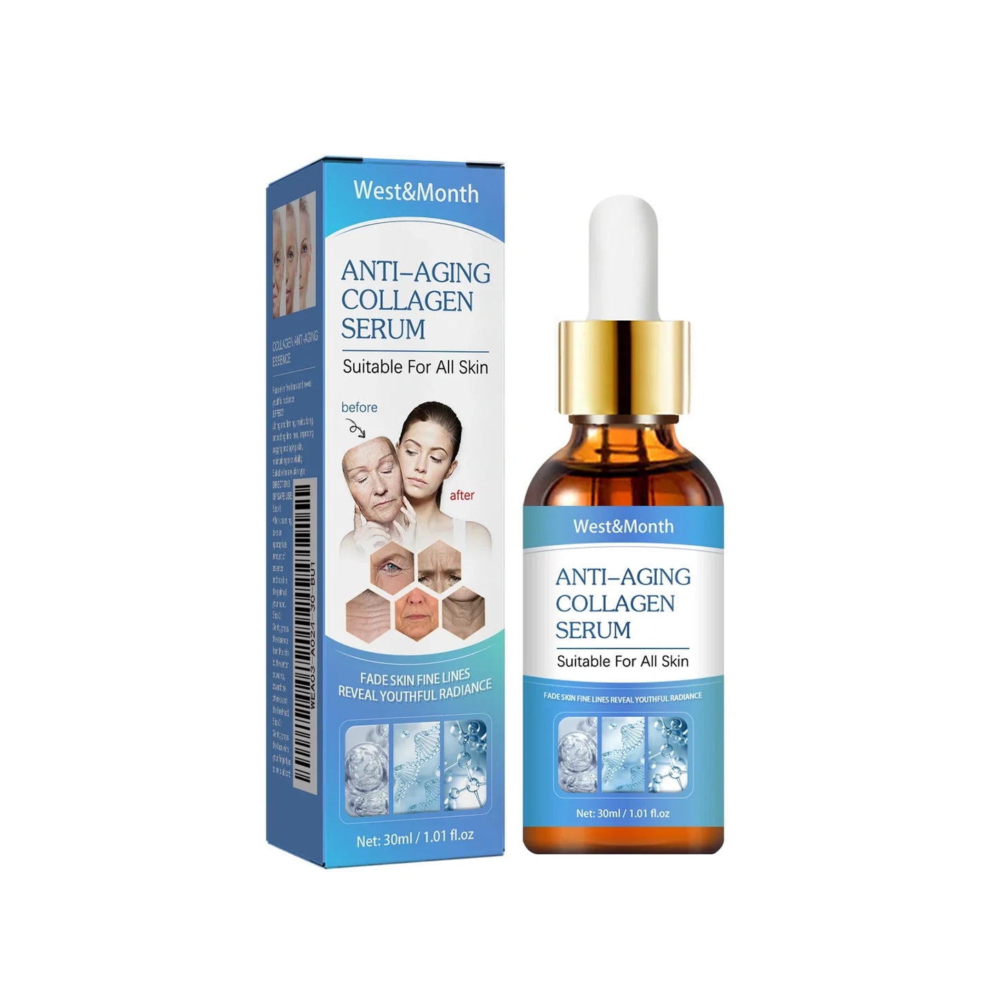 Collagen Face Serum – Anti-Aging, Firming & Brightening 30ml