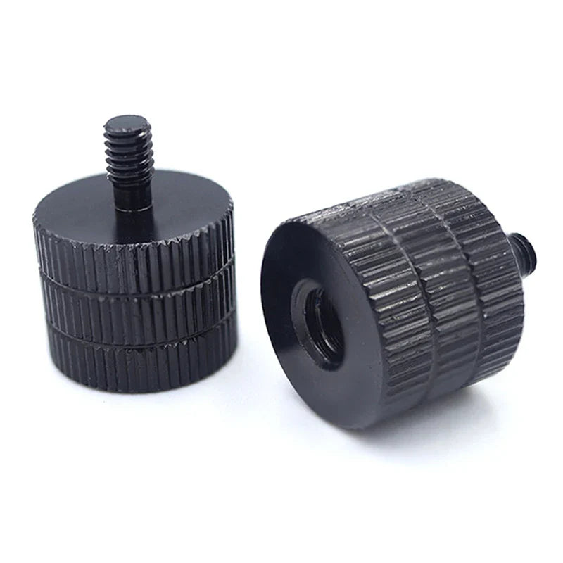 1/4" & 3/8" to M4–M10 Thread Screw Mount Adapter for Tripod
