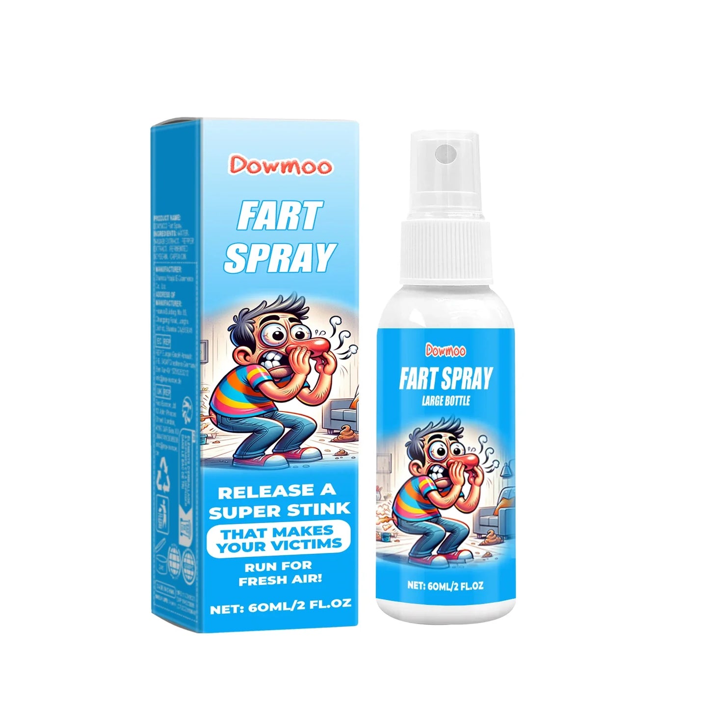 Fart Spray Prank Stink Bomb 60ml – Gag Gift Novelty Toy